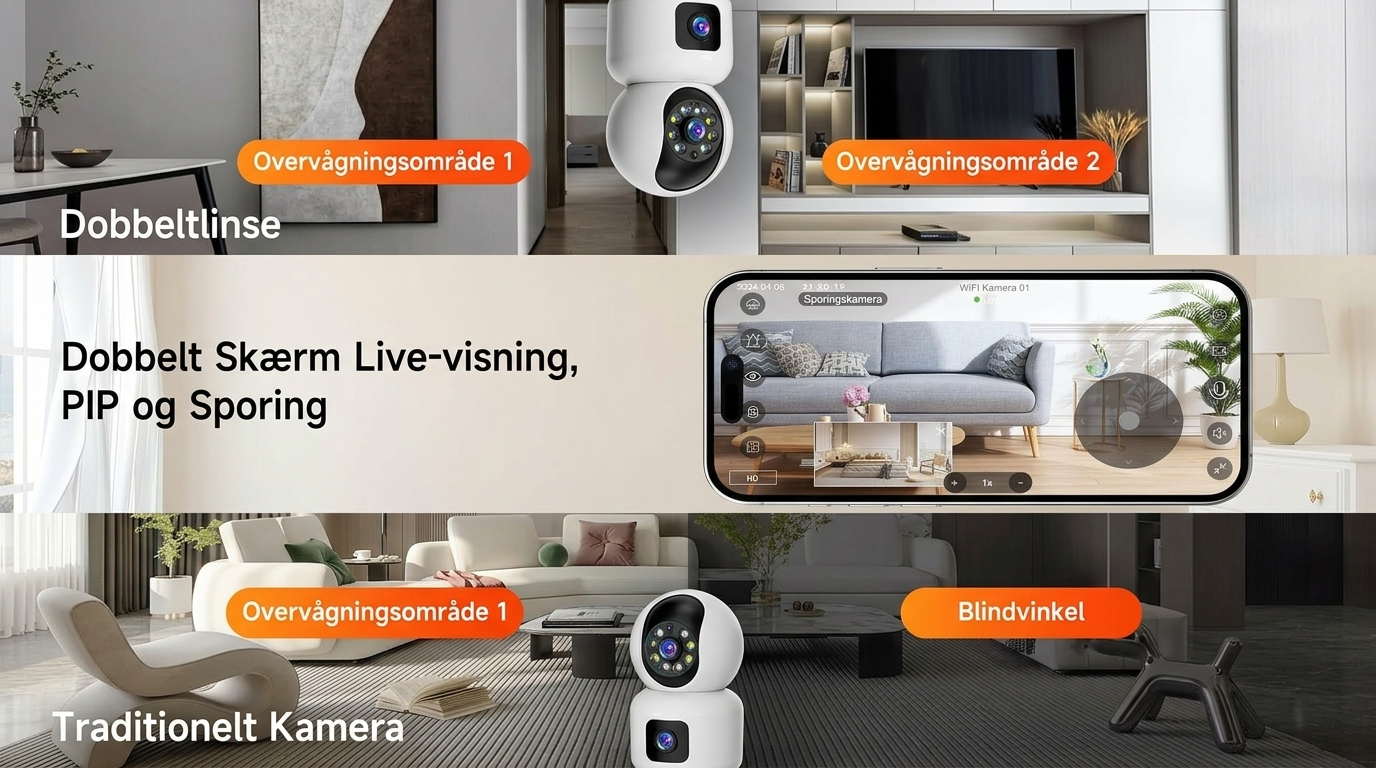3 MP 2K smart sikkerhedskamera, babyovervågning og kæledyrskamera, farve nattsyn, bevægelsesregistrering, nem montering, cloud-/SD-lagring - Image 4